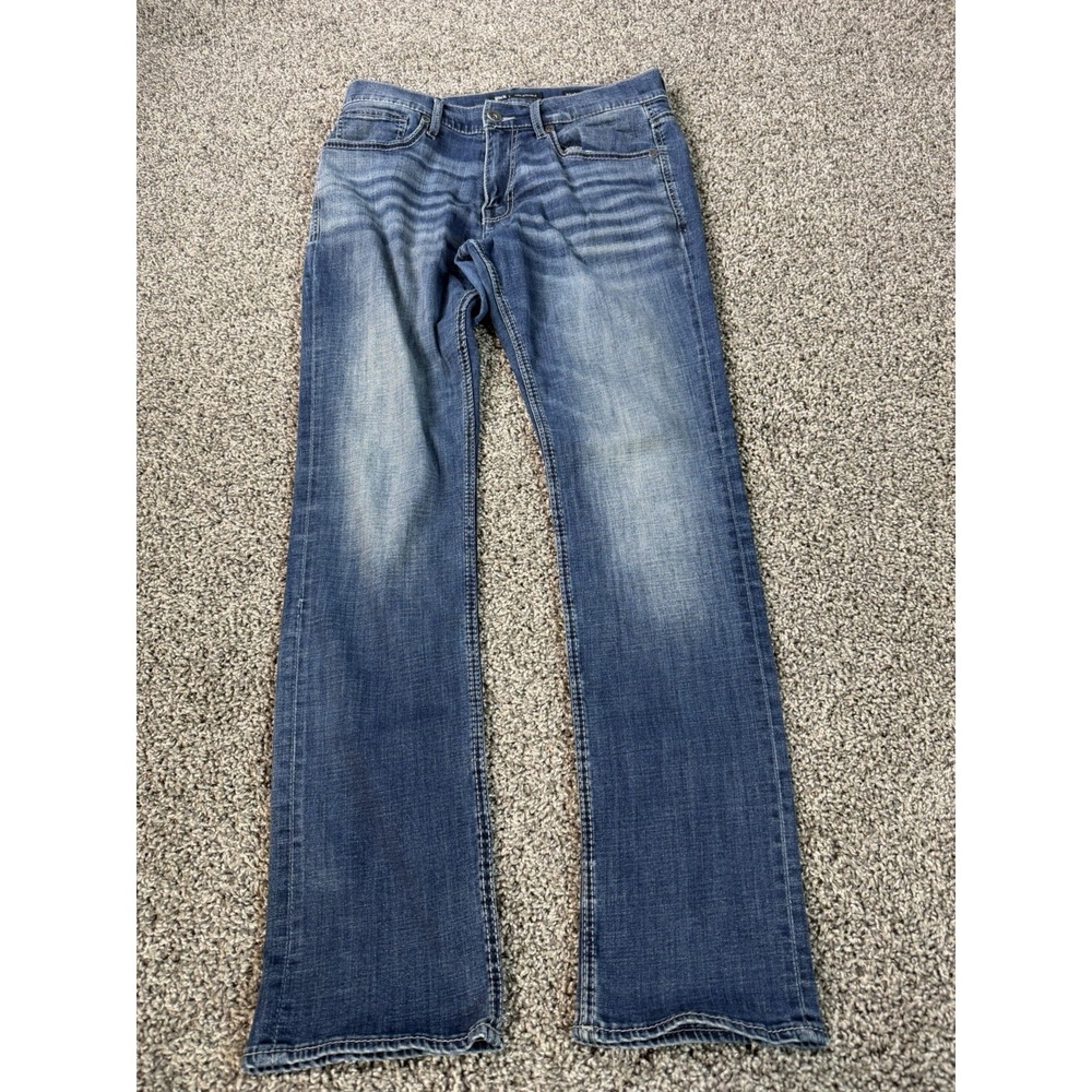 Buckle BKE Jake Straight Jeans Men's Size 31X32 Blue